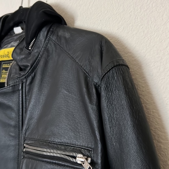 Analog Leather Jacket sz Medium - Picture 4 of 4